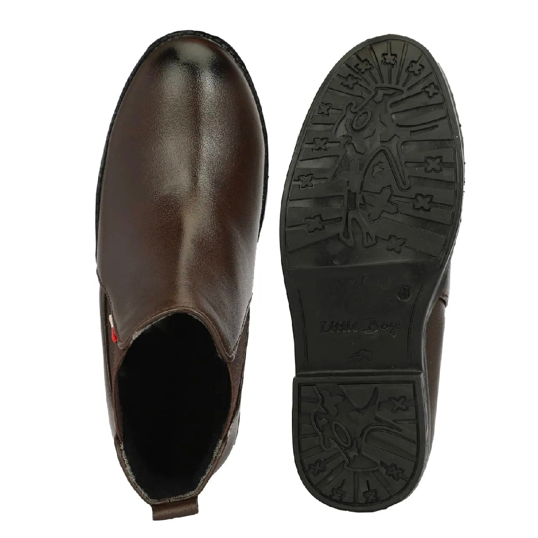 Premium Synthetic Chelsea Boots | Stylish Formal Wear