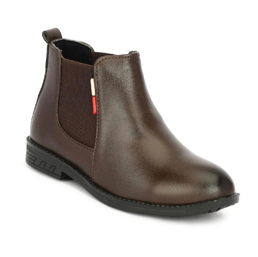 Premium Synthetic Chelsea Boots | Stylish Formal Wear
