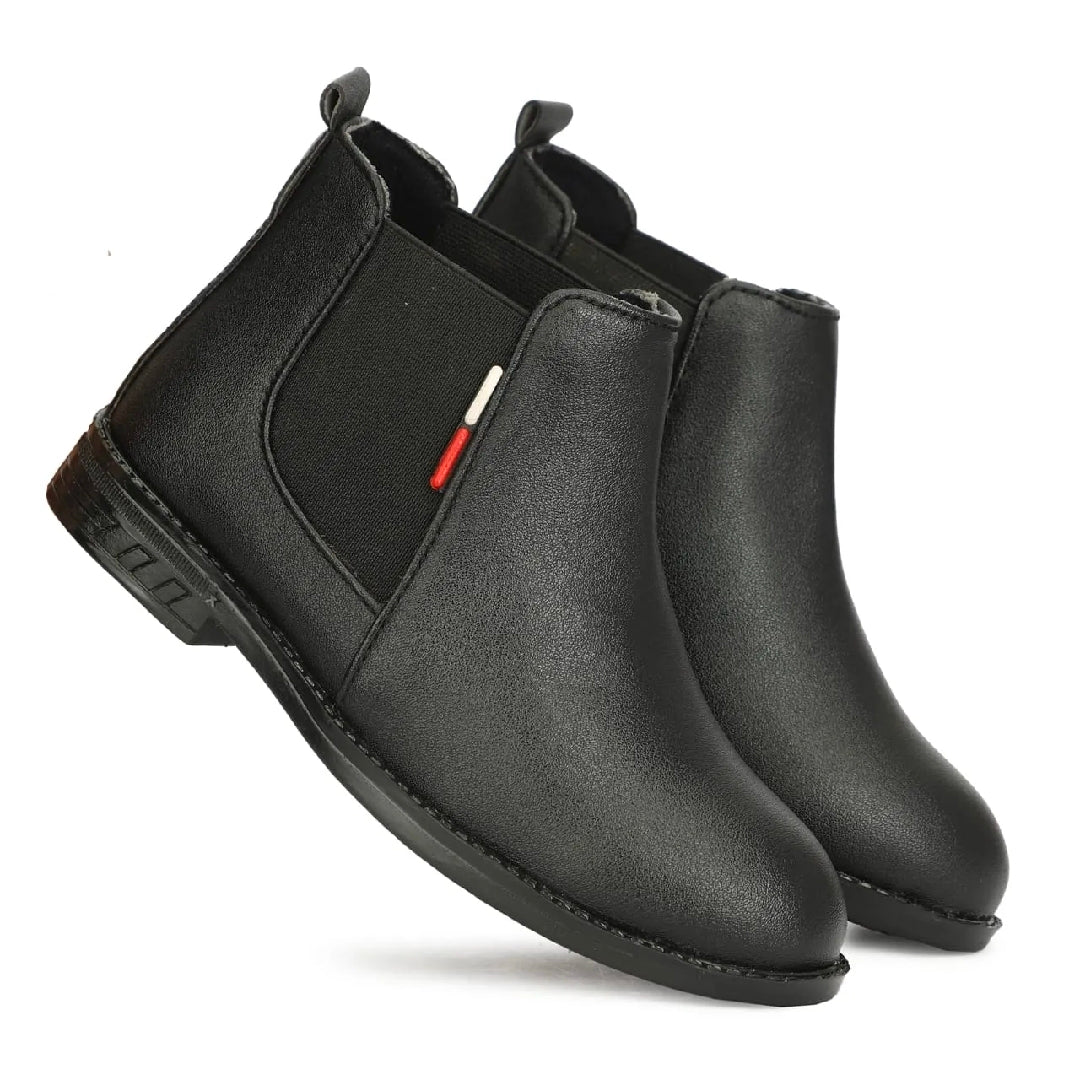 Premium Synthetic Chelsea Boots | Stylish Formal Wear