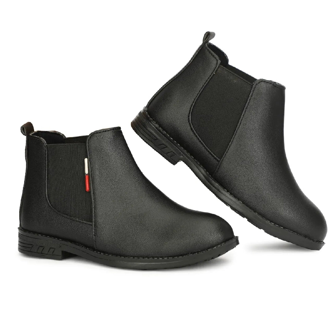 Premium Synthetic Chelsea Boots | Stylish Formal Wear