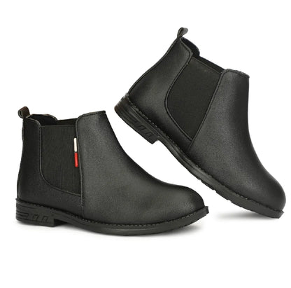 Premium Synthetic Chelsea Boots | Stylish Formal Wear