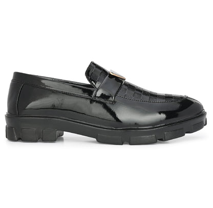 Black Casual Loafers for Men Stylish Comfort
