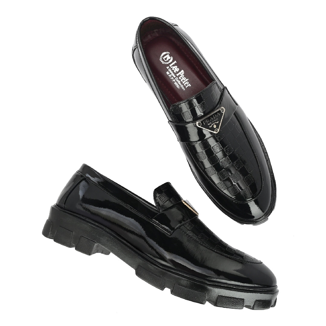 Black Casual Loafers for Men Stylish Comfort