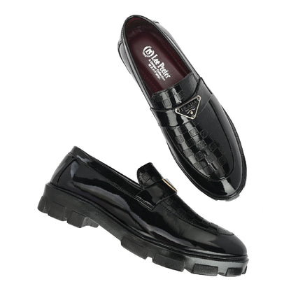 Black Casual Loafers for Men Stylish Comfort