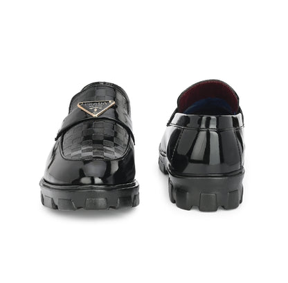 Black Casual Loafers for Men Stylish Comfort
