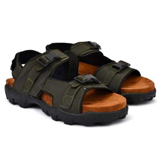Rick Rock Olive | Cushioned Outdoor Comfort Sandals
