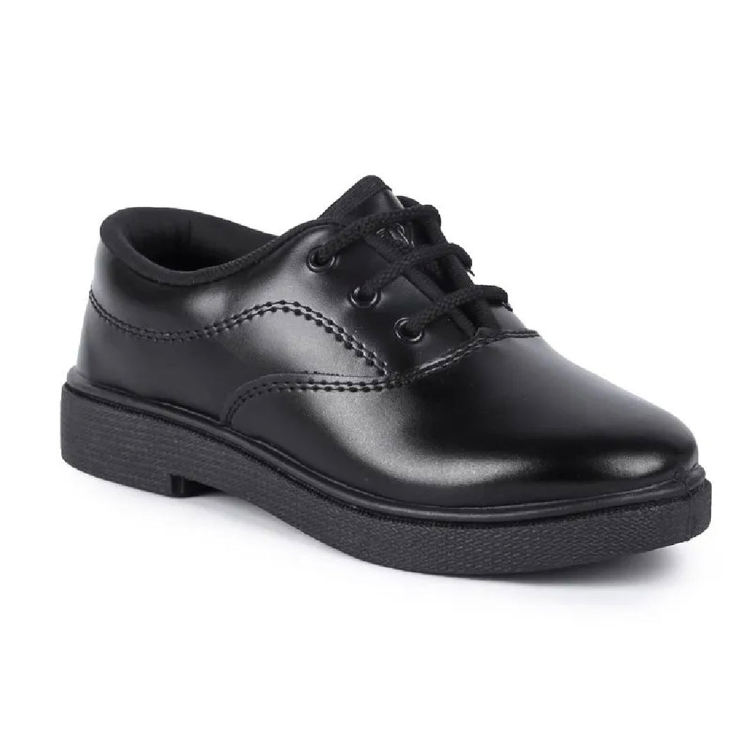 Boys School Shoes | Black Lace Comfortable Daily Wear