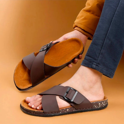 Hand Stitched Slippers | Men Premium Handmade Comfort
