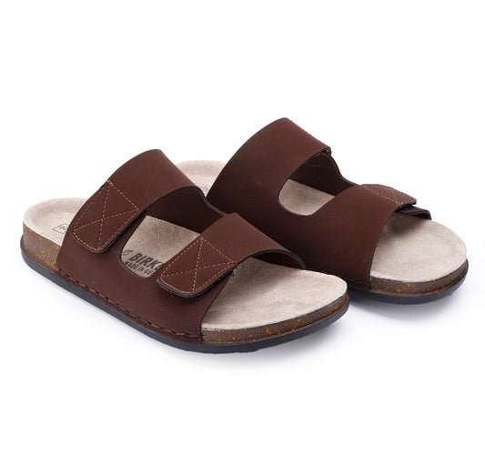 Hand Stitched Leather Slippers for Men | Comfortable Kolhapuri Style Daily Wear