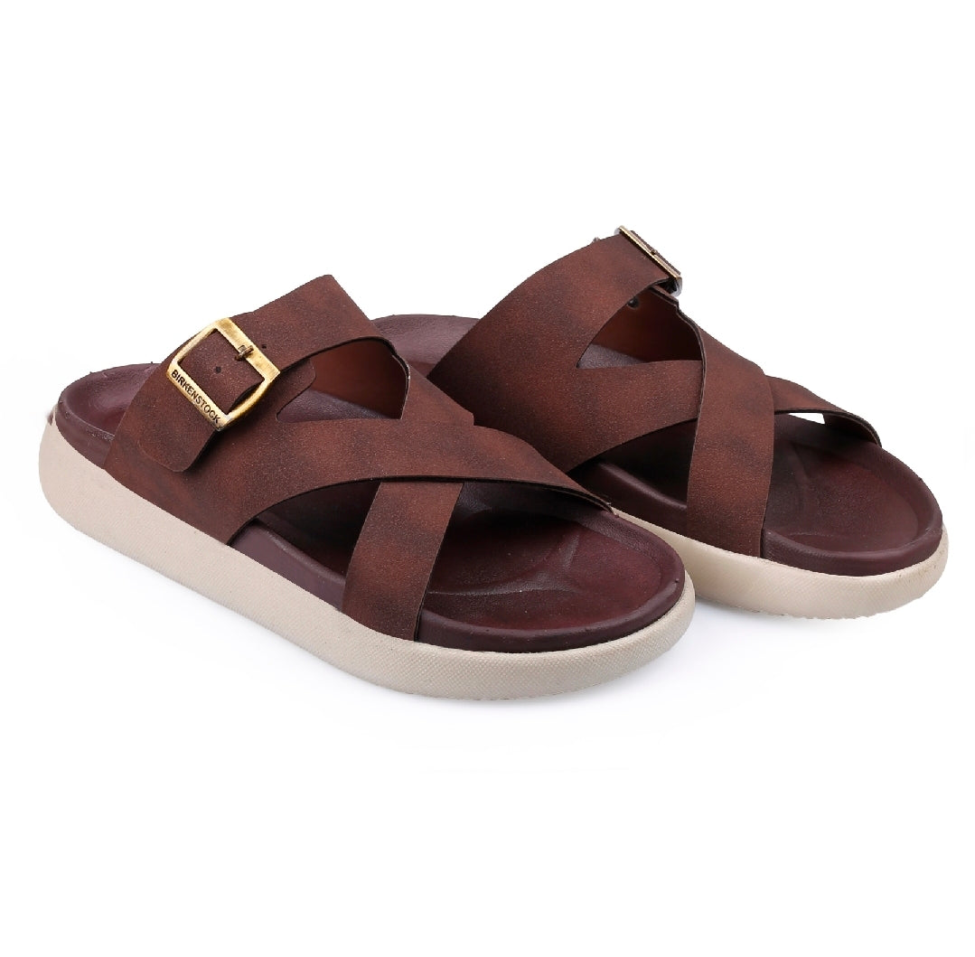 Mens Indoor Outdoor Slippers Lightweight Durable Stylish