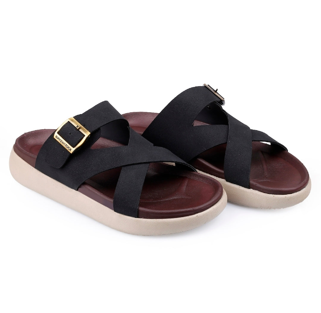 Mens Indoor Outdoor Slippers Lightweight Durable Stylish