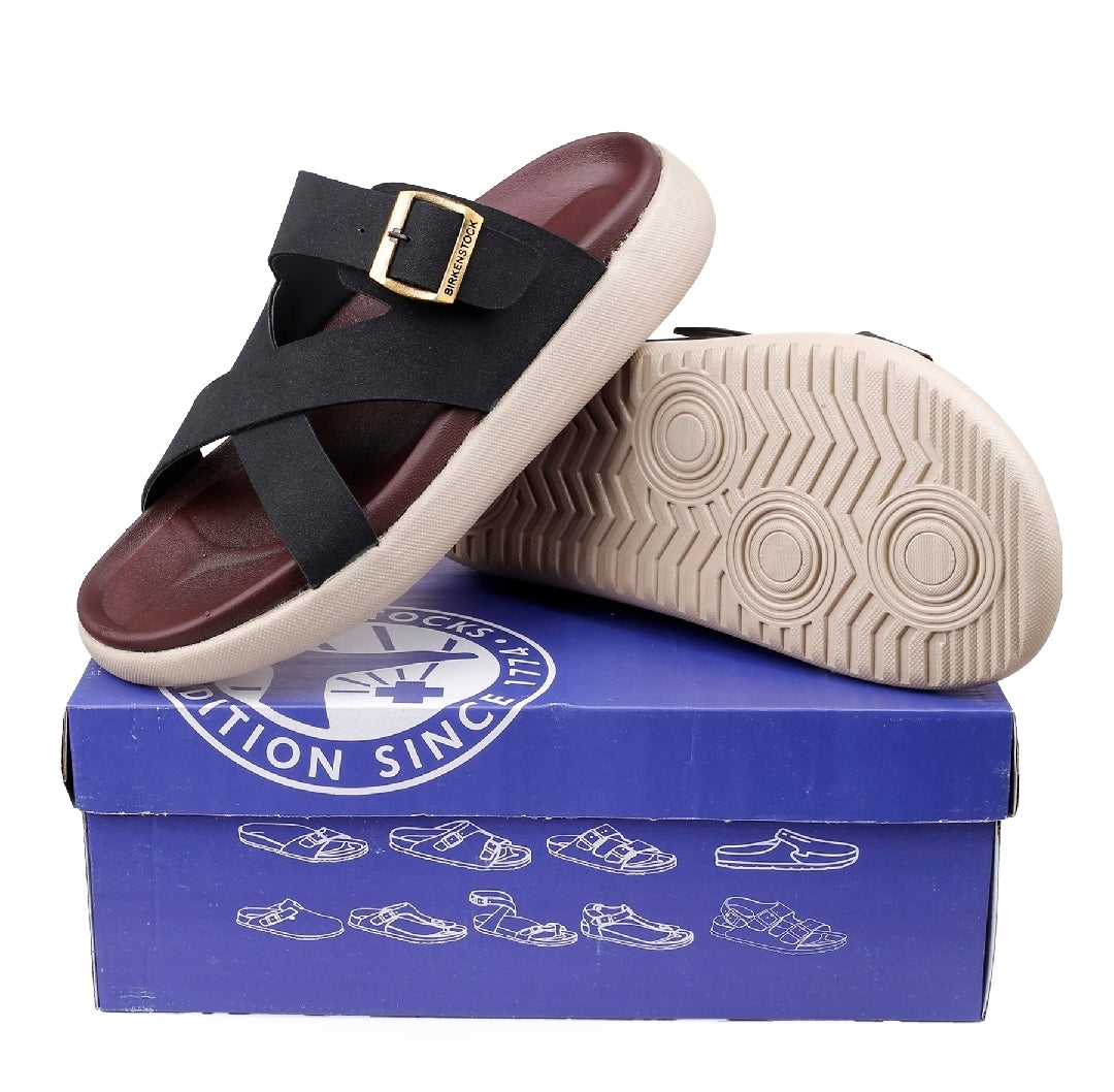 Mens Indoor Outdoor Slippers Lightweight Durable Stylish