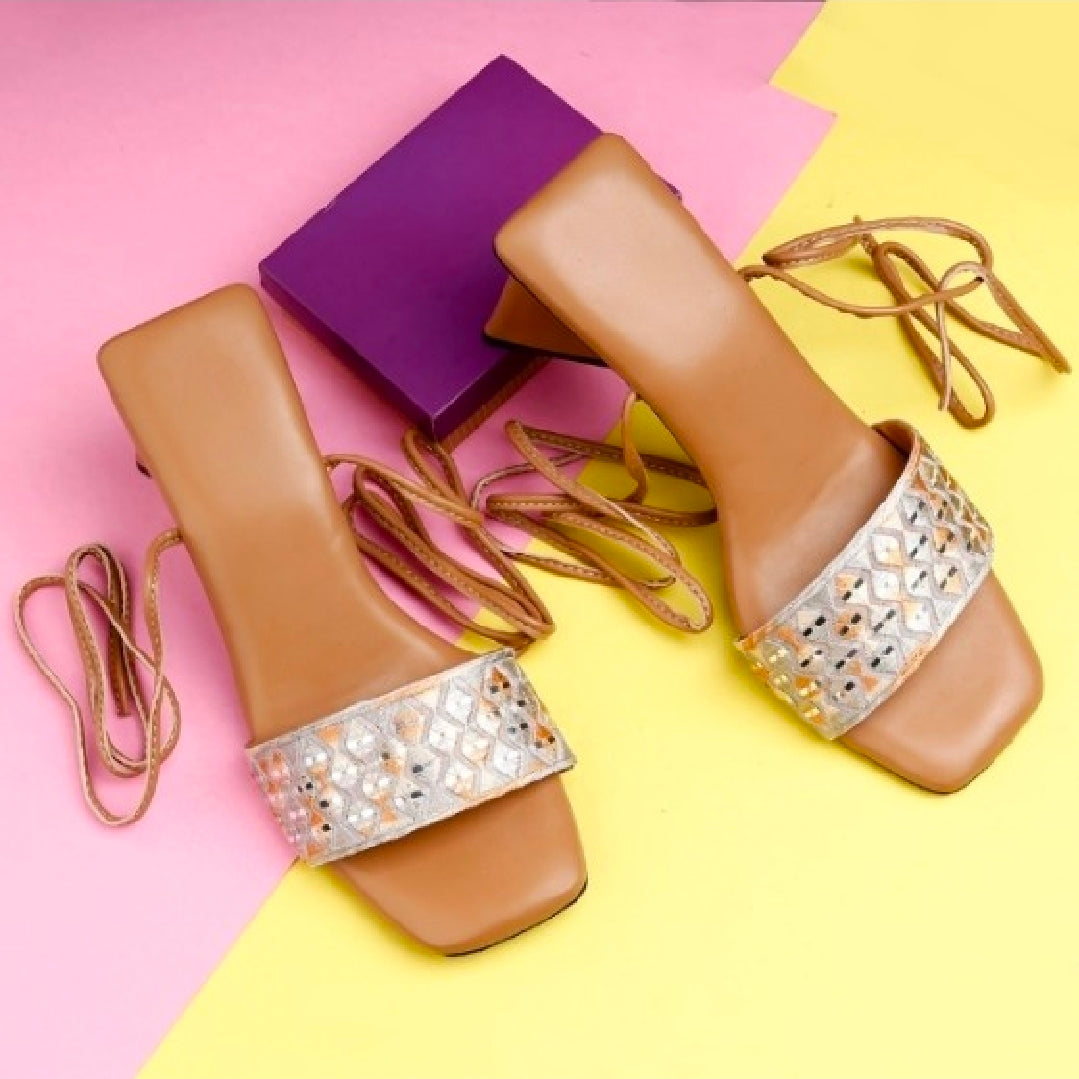 Stylish High Heel Sandals | Women Fashion Party
