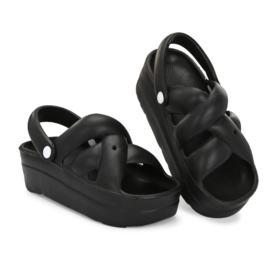 Double Buckle EVA Slides Women | Wholesale Bulk