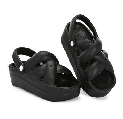 Double Buckle EVA Slides Women | Wholesale Bulk