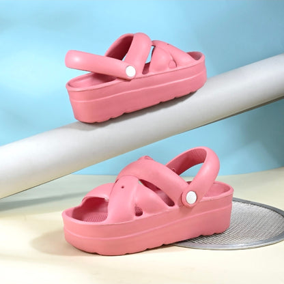Double Buckle EVA Slides Women | Wholesale Bulk