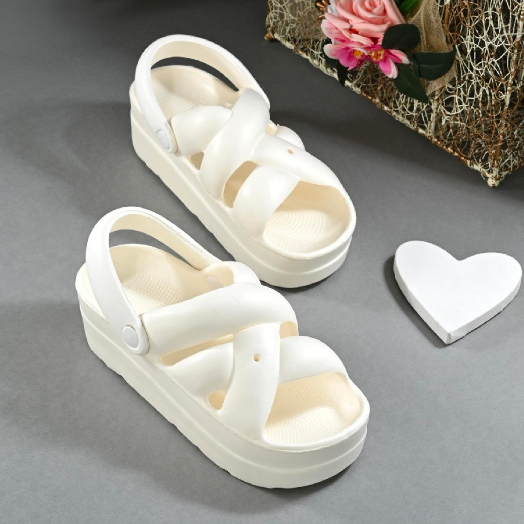 Double Buckle EVA Slides Women | Wholesale Bulk