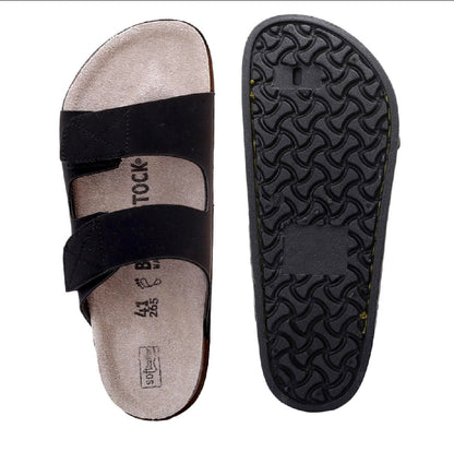 Hand Stitched Leather Slippers for Men | Comfortable Kolhapuri Style Daily Wear