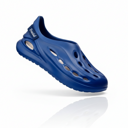 Evanial Mens Stylish Double Color EVA Clogs