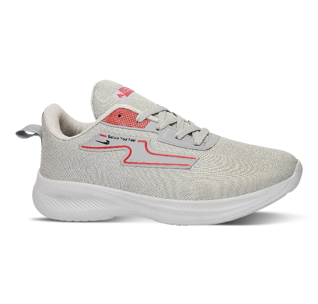 Mens Grey Best Quality | Lightweight Running Training Shoes