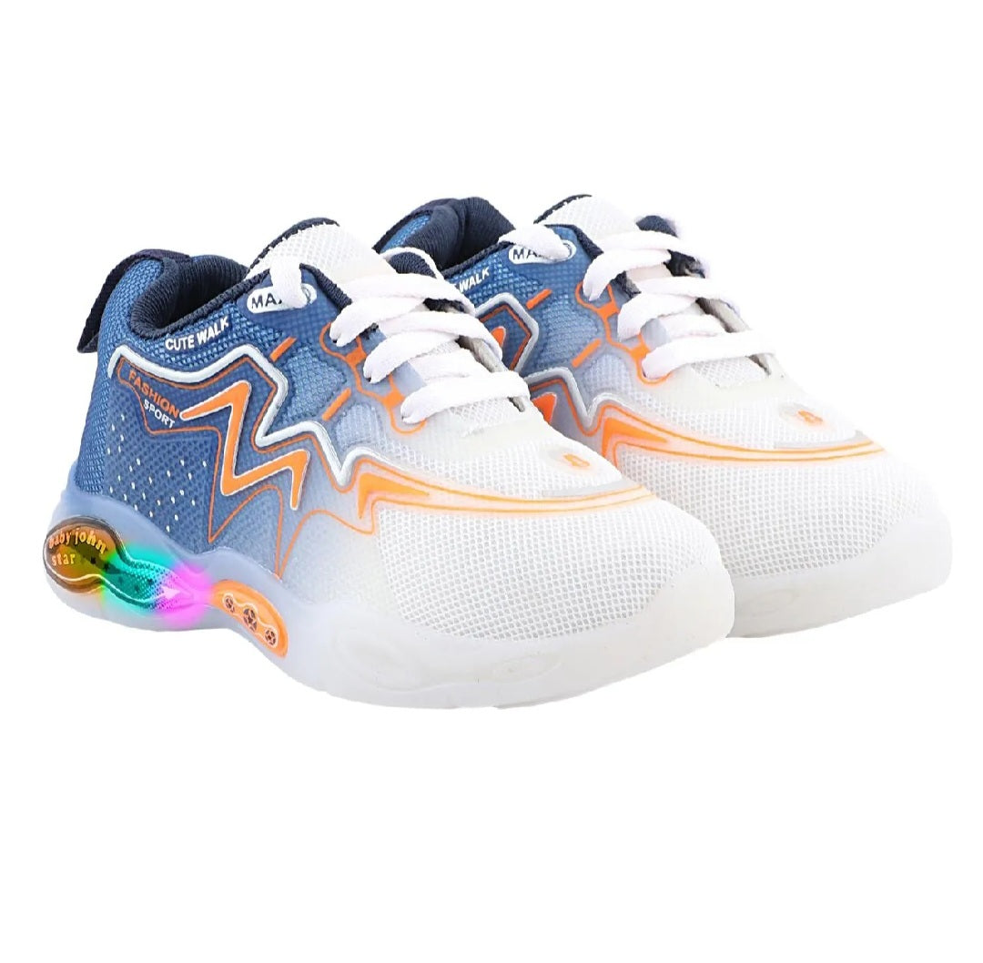 Boys Sea Green | Lightweight Casual Sports Shoes