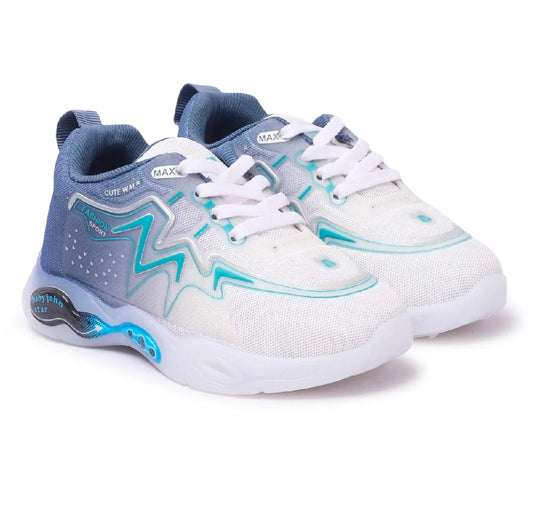 Boys Sea Green | Lightweight Casual Sports Shoes