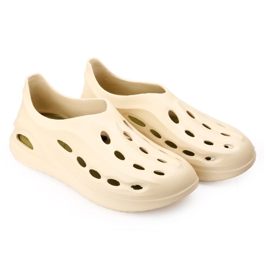 Evanial Mens Stylish Double Color EVA Clogs