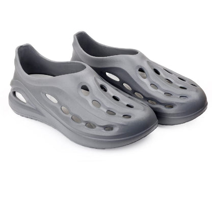 Evanial Mens Stylish Double Color EVA Clogs