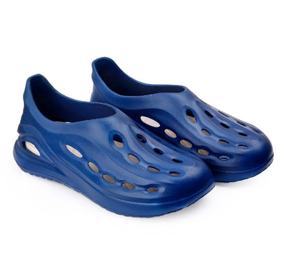 Evanial Mens Stylish Double Color EVA Clogs