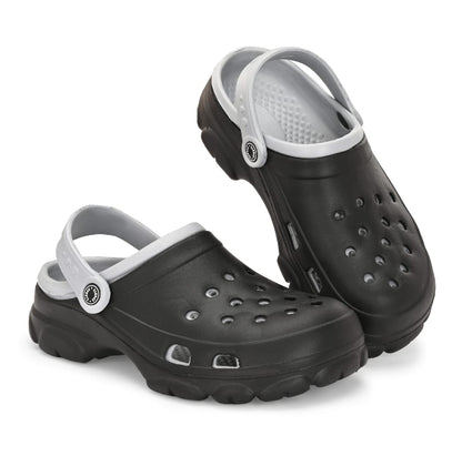 Evanial Mens Marble Pattern EVA Casual Clogs
