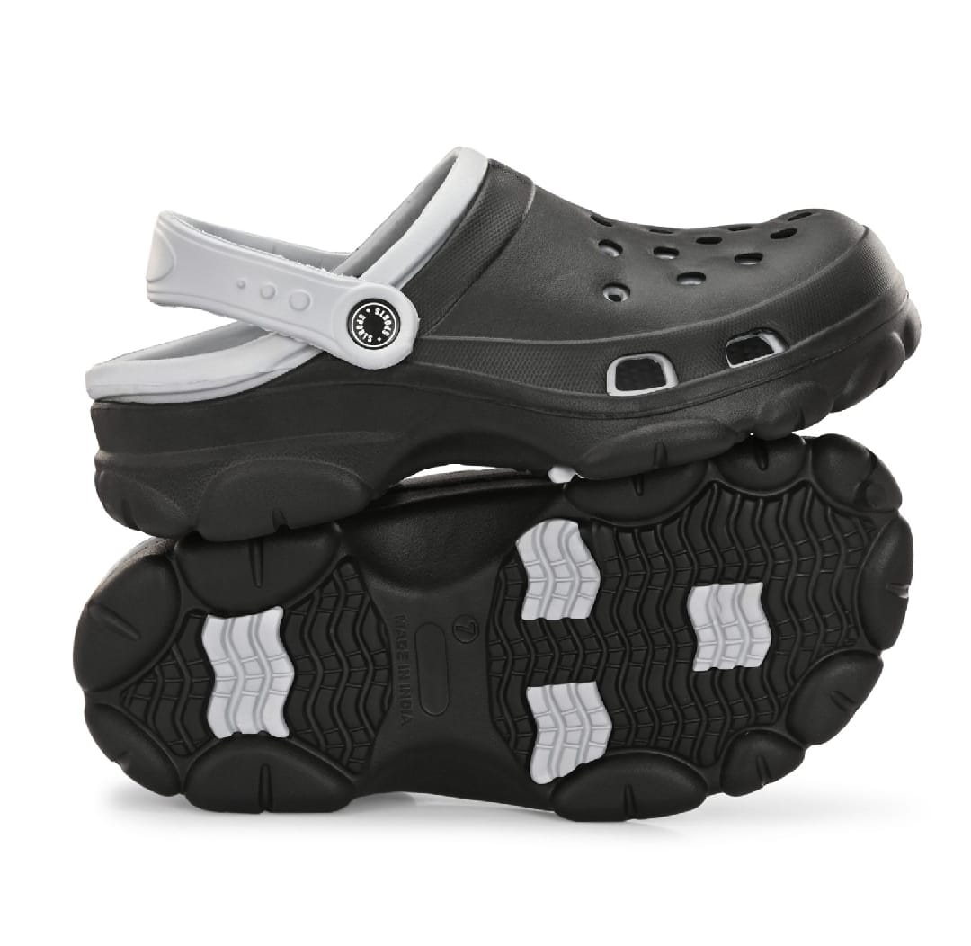 Evanial Mens Marble Pattern EVA Casual Clogs