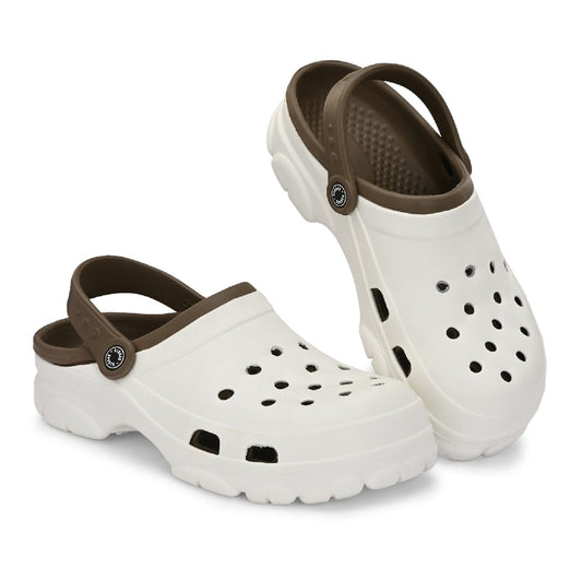 Evanial Mens Marble Pattern EVA Casual Clogs