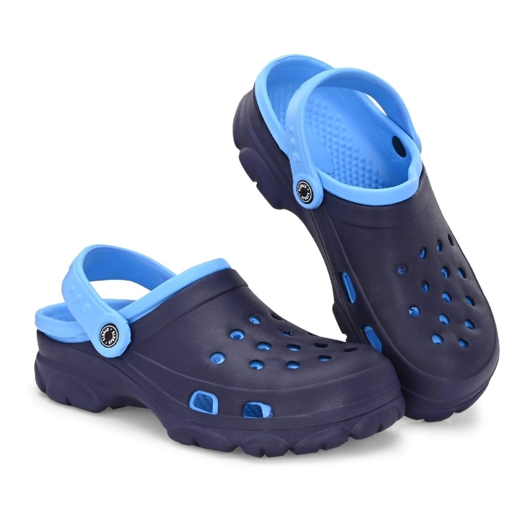 Evanial Mens Marble Pattern EVA Casual Clogs