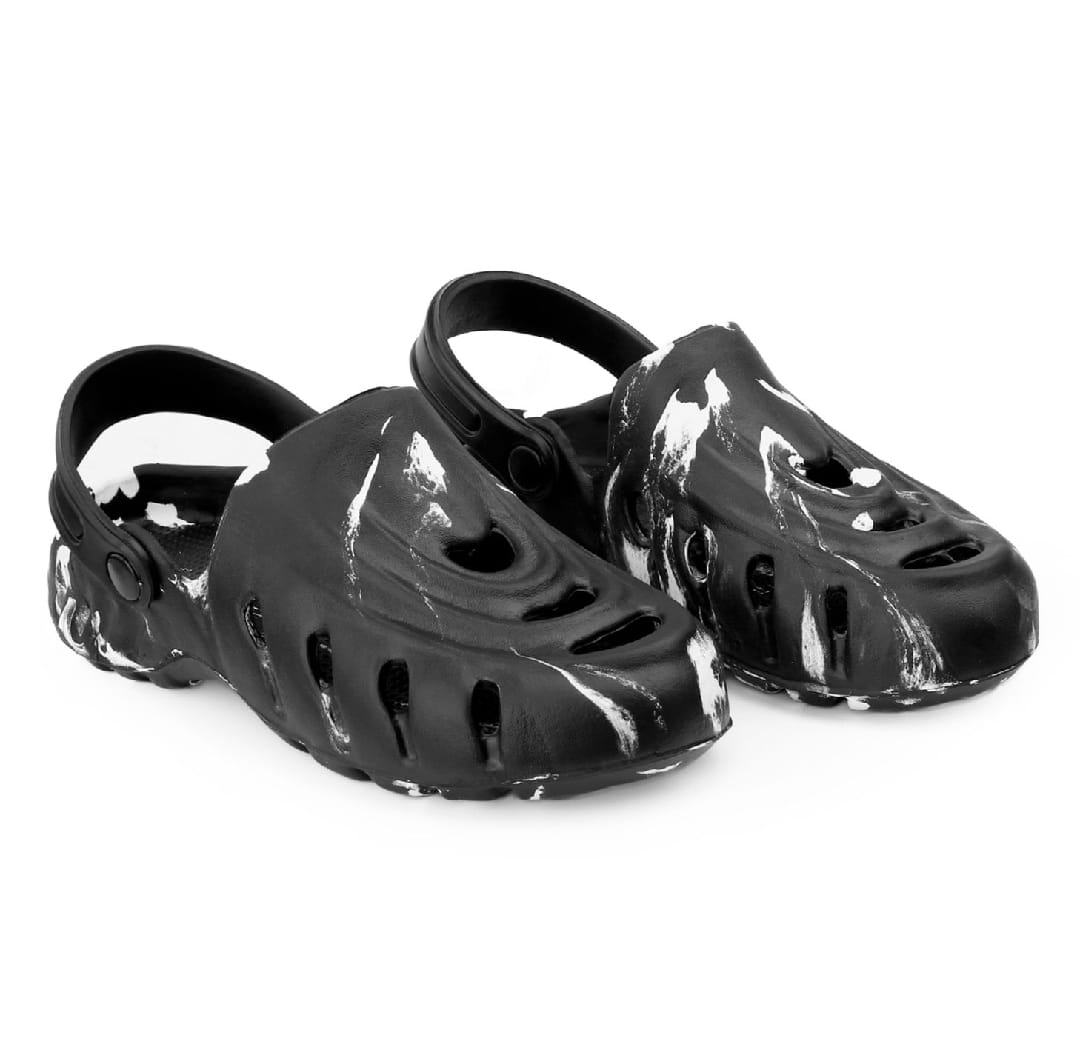 Evanial Mens Marble Pattern EVA Casual Clogs
