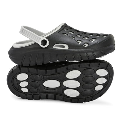 Evanial Mens Dual Color EVA Lightweight Clogs