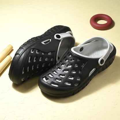 Evanial Mens Dual Color EVA Lightweight Clogs
