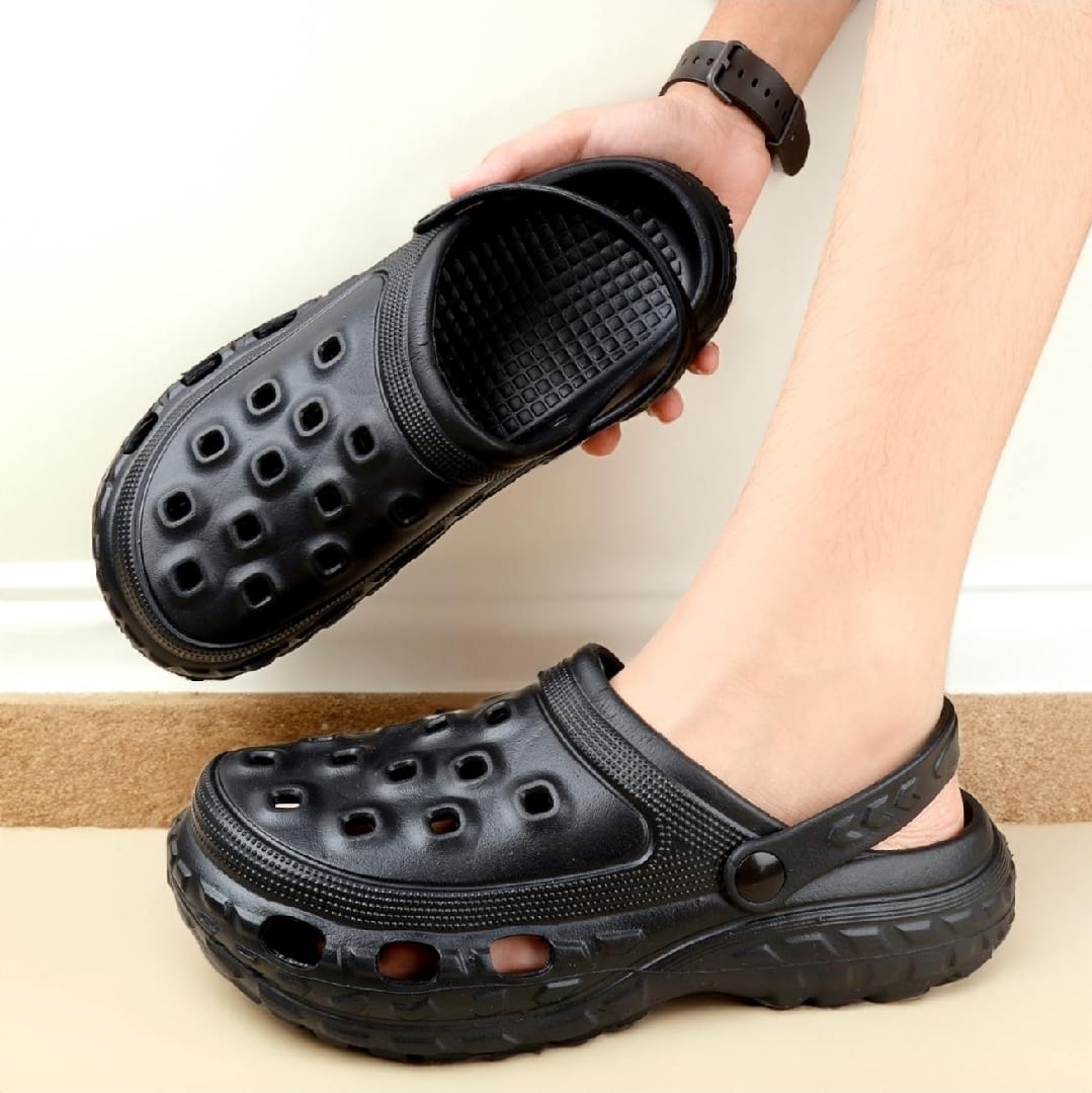 Evanial Mens Tyre Soft EVA Anti-Slip Clogs