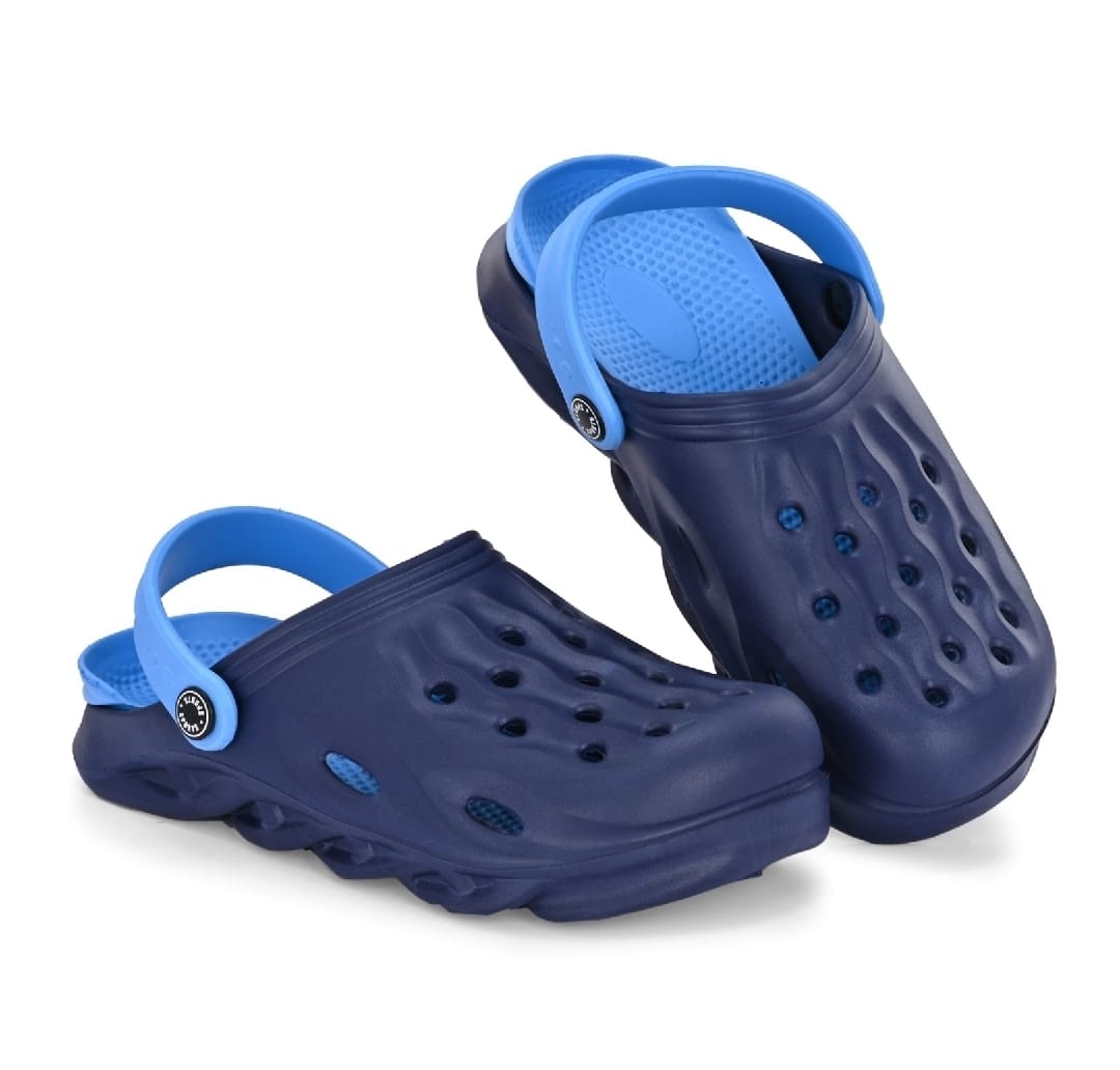 Evanial Mens Double Color EVA Soft Clogs
