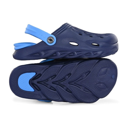 Evanial Mens Double Color EVA Soft Clogs