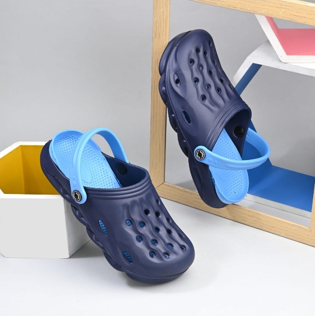 Evanial Mens Double Color EVA Soft Clogs