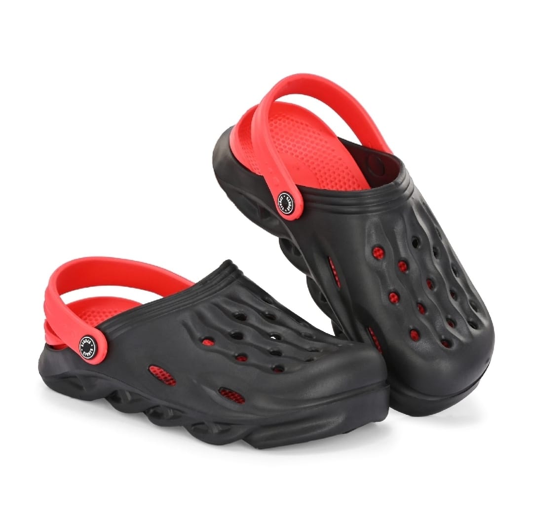 Evanial Mens Double Color EVA Soft Clogs