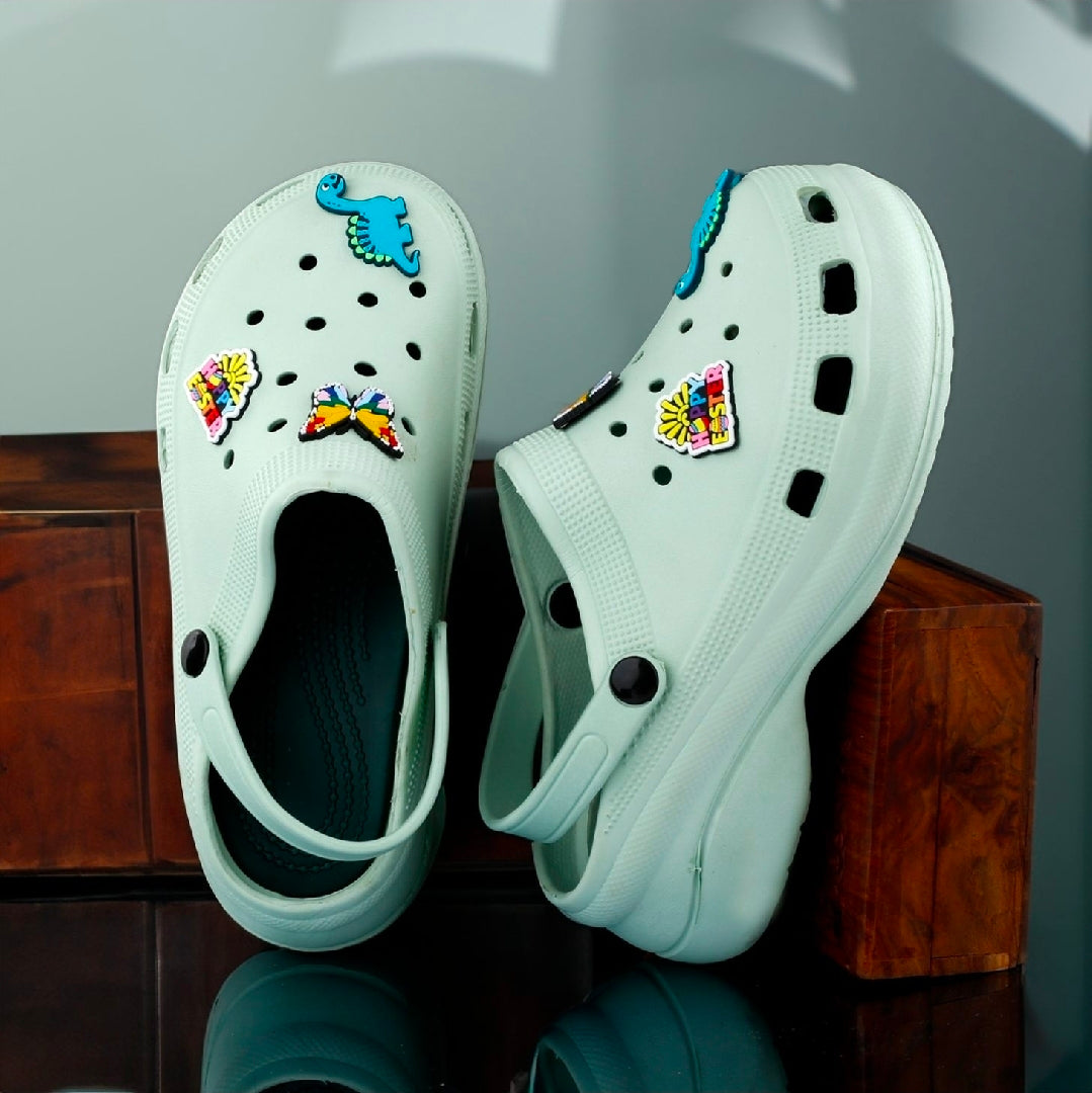 Women Printed Clogs | Colorful Stylish Daily Wear