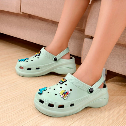 Women Printed Clogs | Colorful Stylish Daily Wear